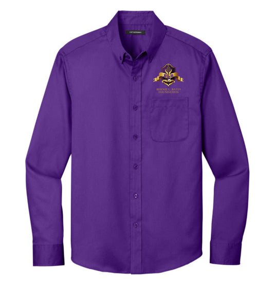 Bernie L. Bates Foundation Oxford Long Sleeve